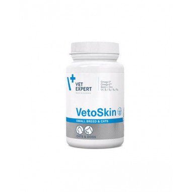 VetExpert VetoSkin small breed dog & cat (Twist off) 60 cps