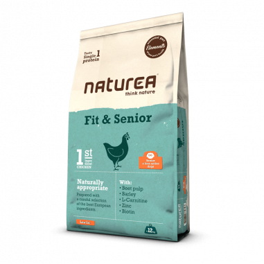 Krmivo pre psov Naturea Elements Fit & Senior Chicken 12kg