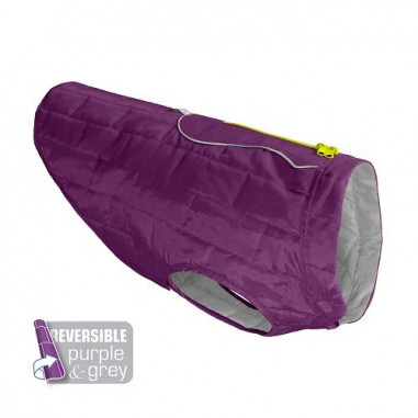 Nepremokavá bunda pre psy Kurgo Loft Jacket-deep-violet