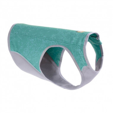 Chladiaca vesta pre psy Ruffwear Swamp Cooler Zip™-aurora-teal